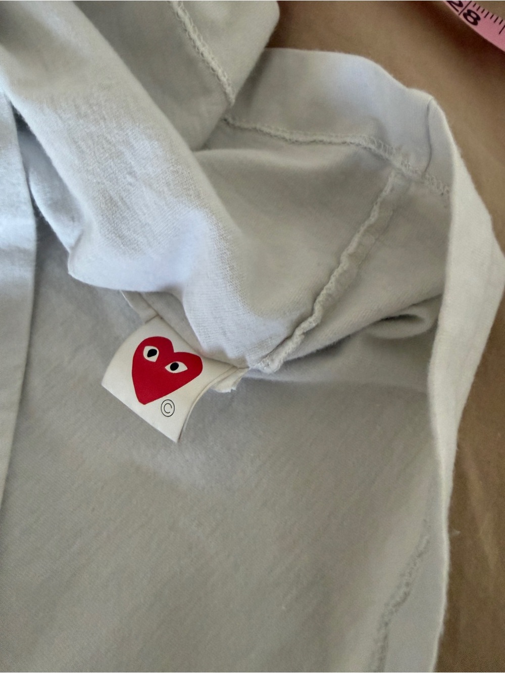 Comme des Garçons PLAY Big Heart T-Shirt - Picture 5 of 5